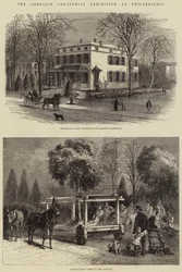 Die amerikanische Jahrhundertausstellung in Philadelphia